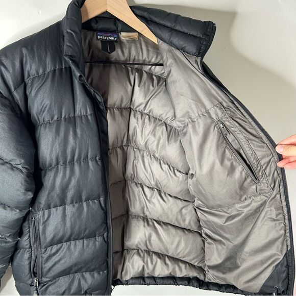 Patagonia Black Jacket puffer Coat Women’s Small Insulated Warm Layer - Picture 9 of 14